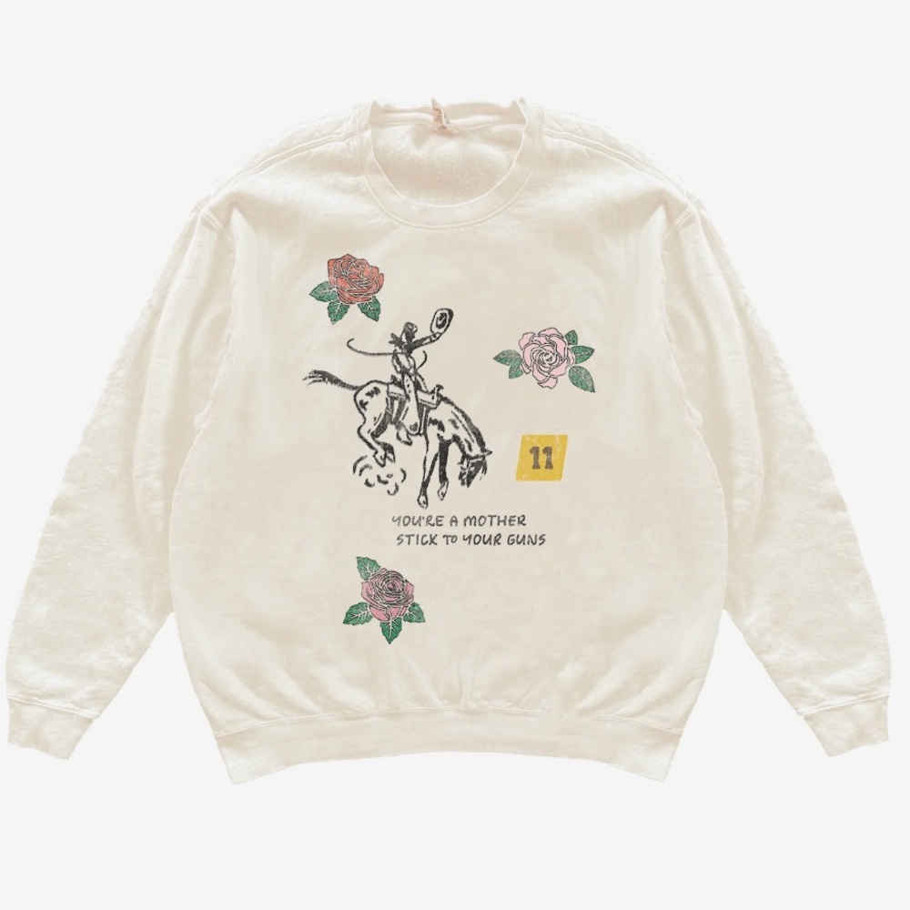 Kristin Jones “your a mother” crewneck